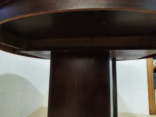 Mesa redonda extensible