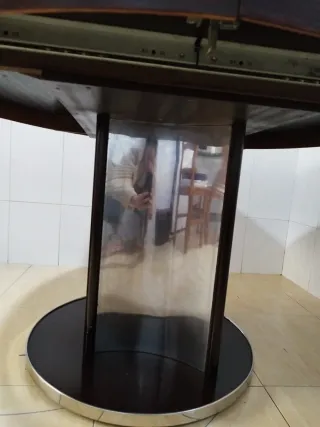 Mesa redonda extensible