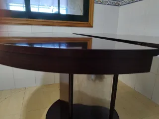 Mesa redonda extensible