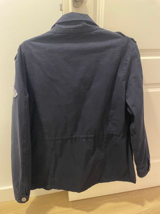 Chaqueta Militar Silbon Talla M Azul Marino