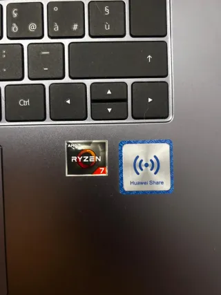 Huawei Matebook D15 Ryzen 7 Argento