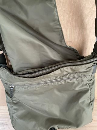 Bolso bandolera Sisley verde