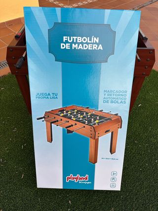 Futbolín Madera Playland Niños