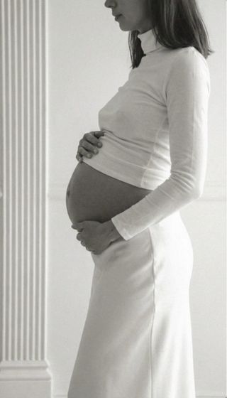 Fotografía de embarazo natural