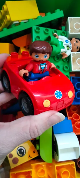 Caja de construcción LEGO Duplo variada...