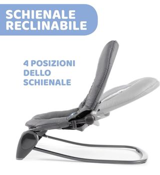 Hamaca bebé Chicco gris