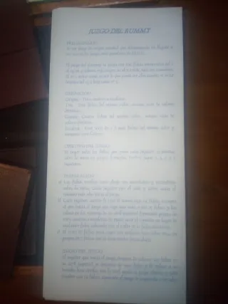 Juego Rummy Vintage Maletín