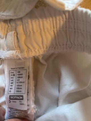 Kimono Karate Blanco con Cinturones 150cm