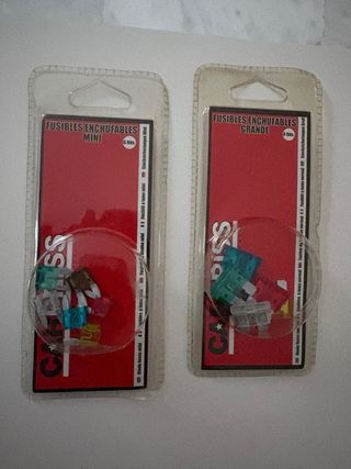 Pack 2 Fusibles Coche Mini y Grande
