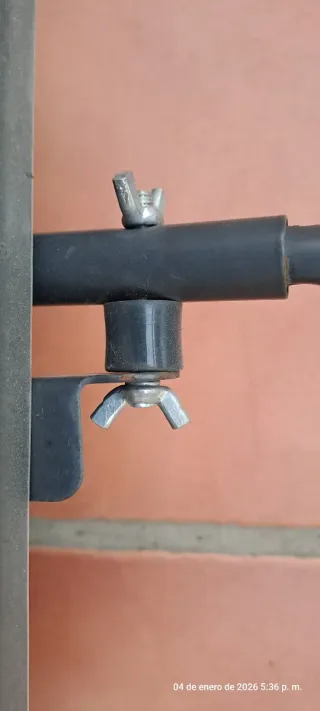 Mesa plegable para barandilla