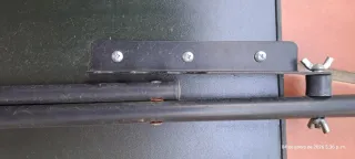 Mesa plegable para barandilla