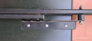 Mesa plegable para barandilla