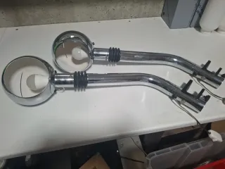 Pareja Lámparas Space Age 1974