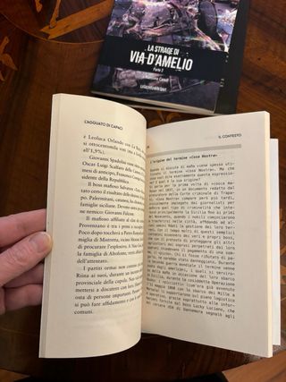Libri stragi Capaci e D'Amelio 4 volumi nuovi