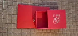 Caja Joyero Uno de 50 Roja
