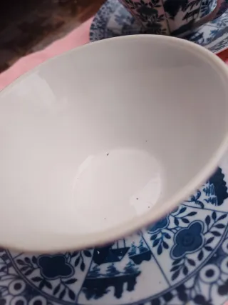 Set 3 Tazze da tè con piattini