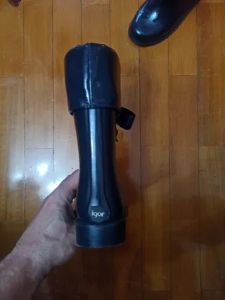 Botas de agua niña talla 27