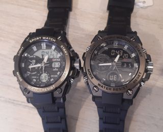 2 Relojes Deportivos Militares. Diferentes esferas