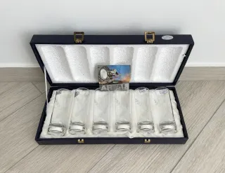 Set 6 Bicchieri in Cristallo Argento