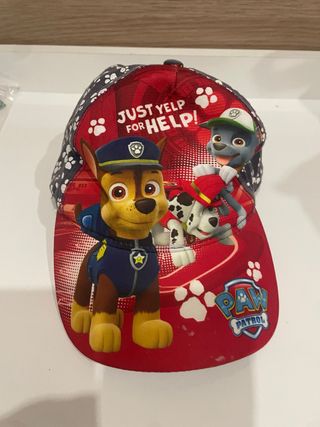 Gorra Paw Patrol Chase y Rocky