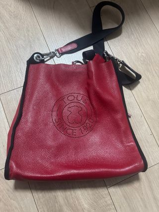 Bolso Tous Rojo Piel
