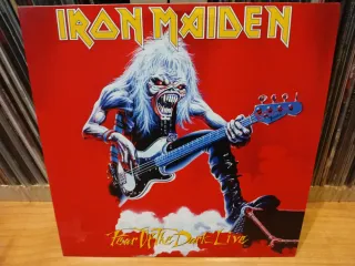 Iron Maiden Maxi 12 Fear Of The Dark Live