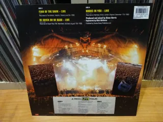 Iron Maiden Maxi 12 Fear Of The Dark Live