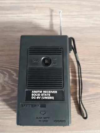 Radio Portátil Belair FM/AM