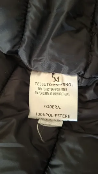 Giaccone donna con pelliccia sintetica Tg. M