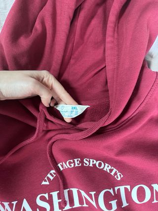 Sudadera con capucha Washington 1990