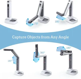 Scanner V50 Telecamera Documenti 4K Ultra HD 13MP