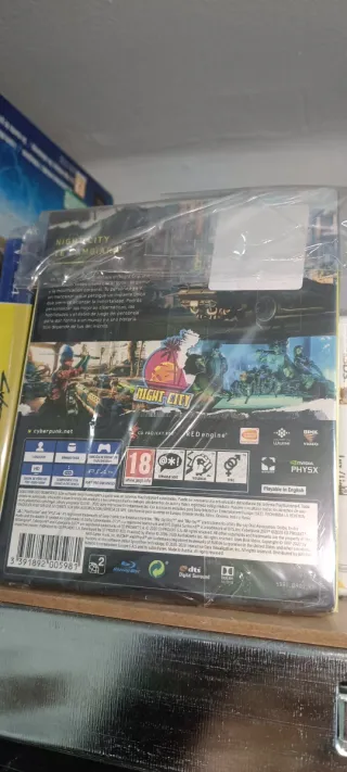 PRECINTADO y ORIGINAL Cyberpunk 2077 PS4