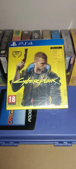 PRECINTADO y ORIGINAL Cyberpunk 2077 PS4