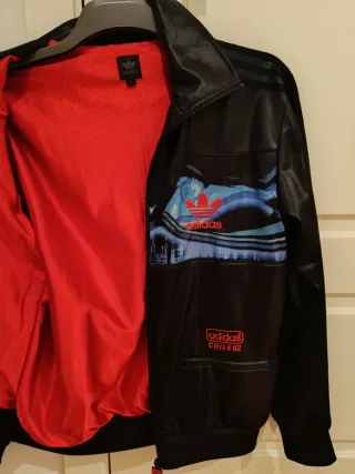 Chaqueta Adidas Chile 62 Negra Multicolor