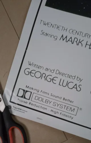 Póster Star Wars Original