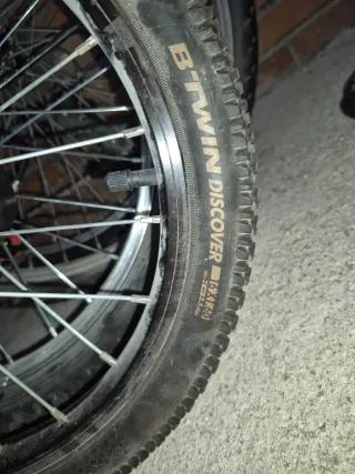 Bicicleta infantil naranja