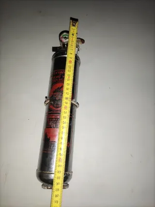 Extintor Vintage para coches clásicos Polvo y Gas