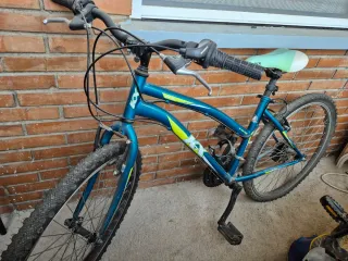 Bicicleta Mujer Azul verdoso KX