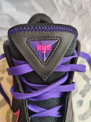 Scarpe Nike nere e viola