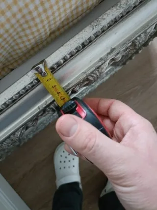 Espejo Vintage clásico Marco Decorado Plata