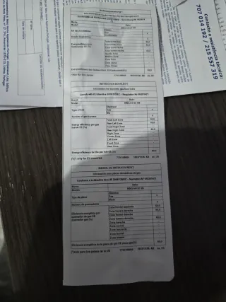 Placa de gas Beko 4 fuegos