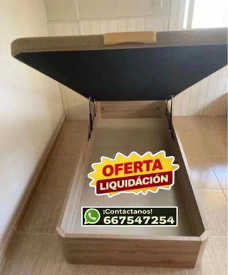Canapé abatible 90x190 en liquidación