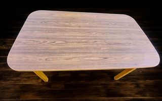 Mesa de comedor de roble americano