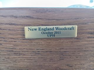 Mesa de comedor de roble americano