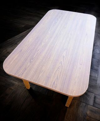 Mesa de comedor de roble americano