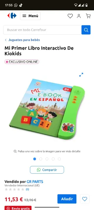 Kiokids E-book Interactivo Español Nuevo
