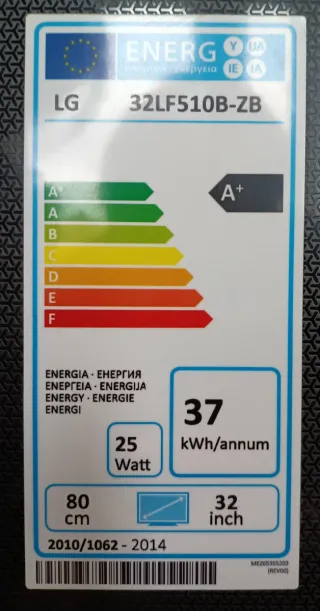 Televisión LG 32 pulgadas