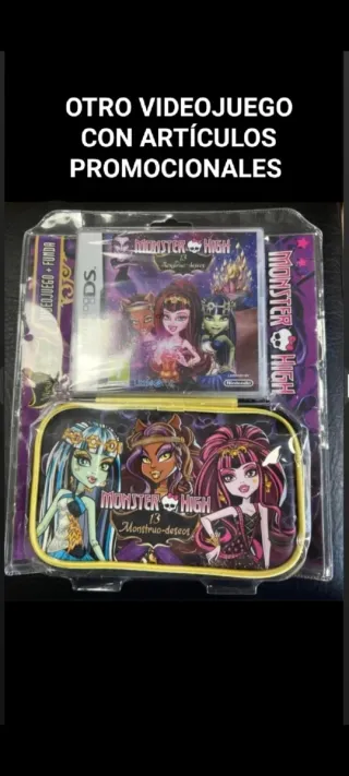 Monster High Instituto Monstruoso Nintendo DS RARO