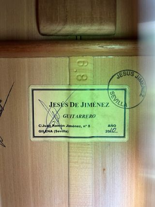 Guitarra Flamenca Jesús de Jiménez