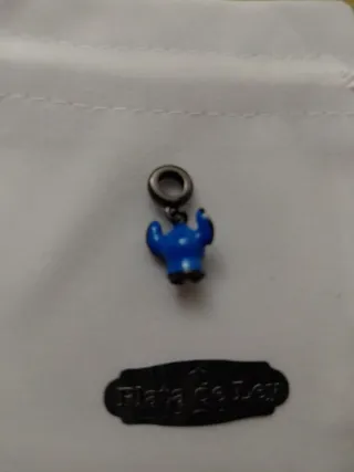 Colgante Estilo Pandora Stitch Azul